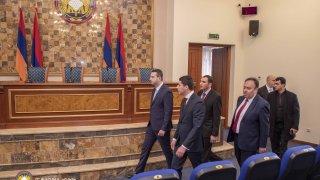 В Армению прибыл руководитель Специальной следственной службы Грузии: подписан меморандум о сотрудничестве (фото)